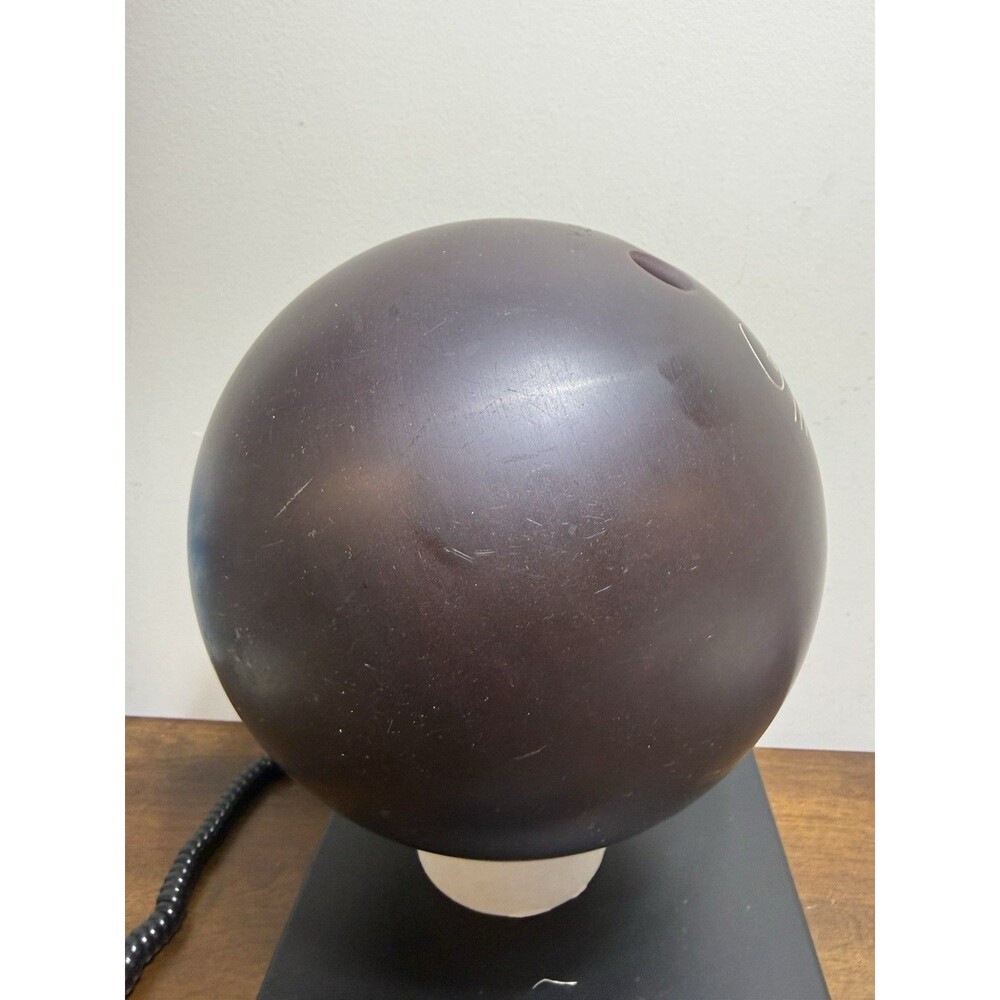 Columbia 300 Legend C Bowling Ball Yellow Dot 12Lb 5oz Vintage Burgundy Brown - Picture 5 of 6